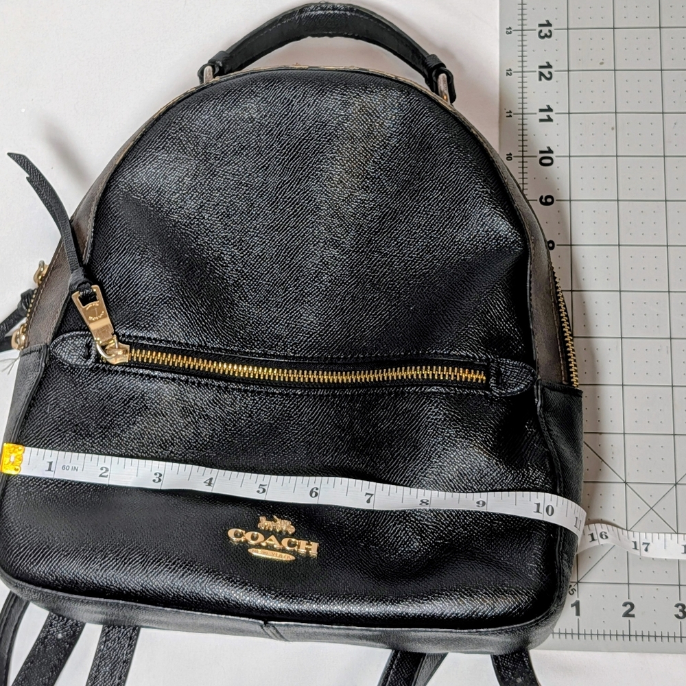 ✨ Coach Medium Backpack – Leather & Signature Canvas ✨ - Picture 10 of 10